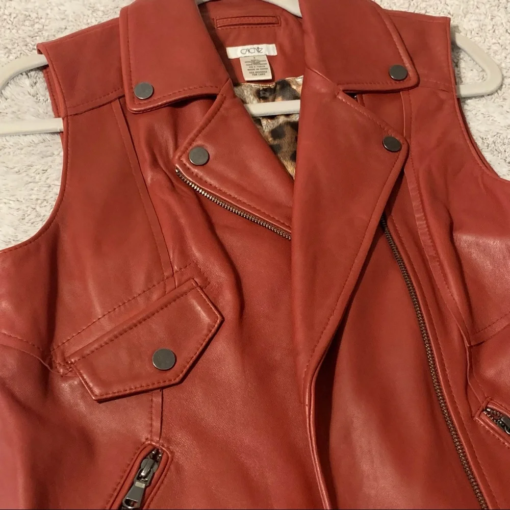 Genuine leather vest ❤️ - Picture 6 of 9